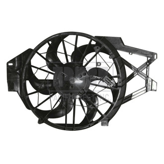Pacific Best® - Dual Radiator and Condenser Fan Assembly