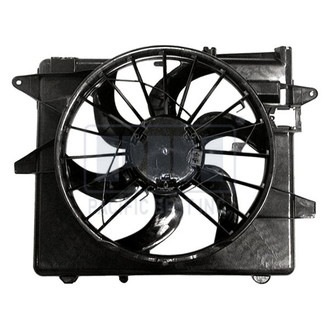 Pacific Best® - Dual Radiator and Condenser Fan Assembly