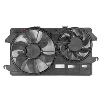 Pacific Best® - Dual Radiator and Condenser Fan Assembly