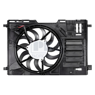 Pacific Best® - Dual Radiator and Condenser Fan Assembly