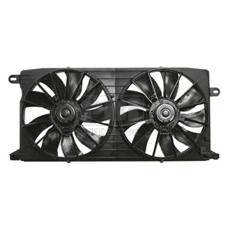 Pacific Best® - Dual Radiator and Condenser Fan Assembly