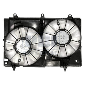 Pacific Best® - Dual Radiator and Condenser Fan Assembly