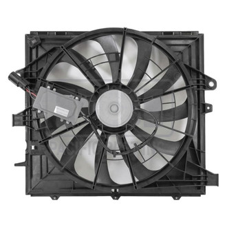 Pacific Best® - Dual Radiator and Condenser Fan Assembly