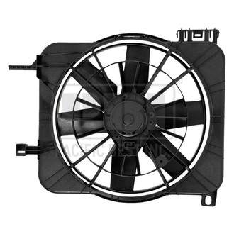 Pacific Best® - Dual Radiator and Condenser Fan Assembly
