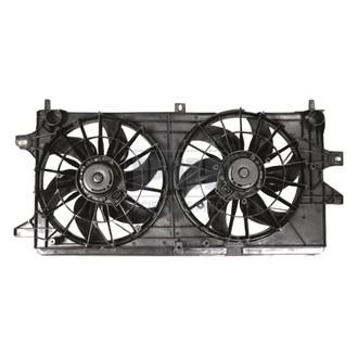 Pacific Best® - Dual Radiator and Condenser Fan Assembly