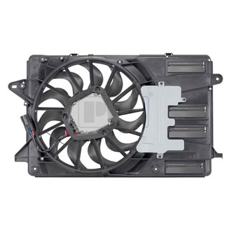 Pacific Best® - Dual Radiator and Condenser Fan Assembly