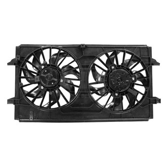 Pacific Best® - Dual Radiator and Condenser Fan Assembly