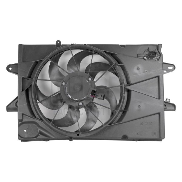 Pacific Best® - Dual Radiator and Condenser Fan Assembly