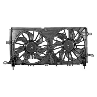 Pacific Best® - Driver Side / Passenger Side Engine Cooling Fan Assembly