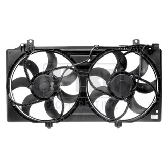 Pacific Best® - Dual Radiator and Condenser Fan Assembly