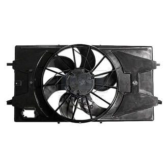 Pacific Best® - Dual Radiator and Condenser Fan Assembly