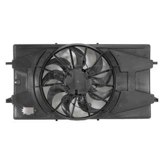Pacific Best® - Dual Radiator and Condenser Fan Assembly