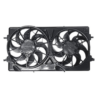Pacific Best® - Dual Radiator and Condenser Fan Assembly