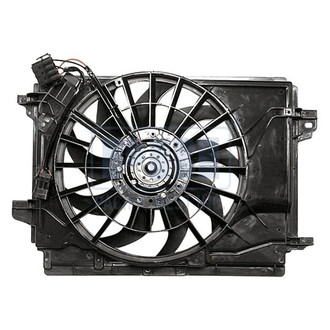 Pacific Best® - Dual Radiator and Condenser Fan Assembly