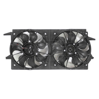 Pacific Best® - Dual Radiator and Condenser Fan Assembly