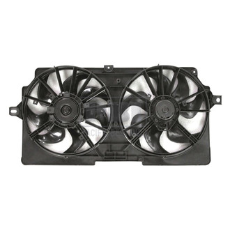 Pacific Best® - Dual Radiator and Condenser Fan Assembly