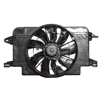 Pacific Best® - Dual Radiator and Condenser Fan Assembly