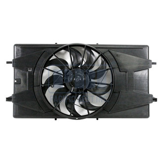 Pacific Best® - Dual Radiator and Condenser Fan Assembly