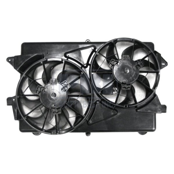 Pacific Best® - Dual Radiator and Condenser Fan Assembly