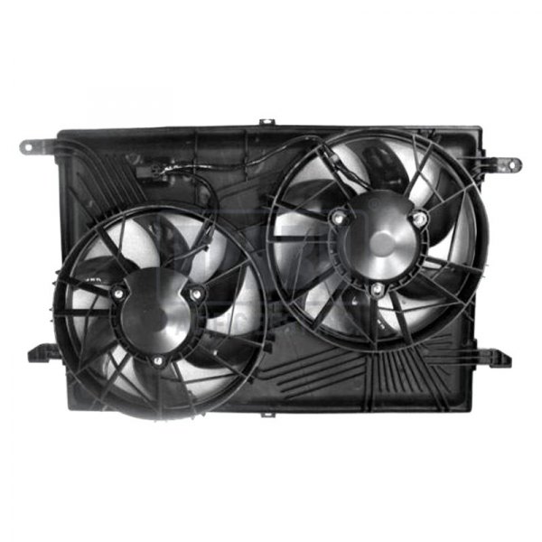 Pacific Best® - Dual Radiator and Condenser Fan Assembly