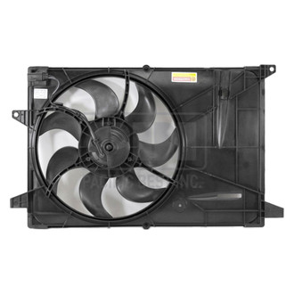Pacific Best® - Dual Radiator and Condenser Fan Assembly
