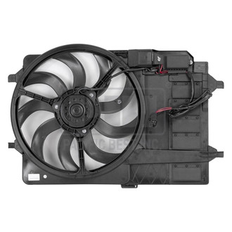 Pacific Best® - Dual Radiator and Condenser Fan Assembly