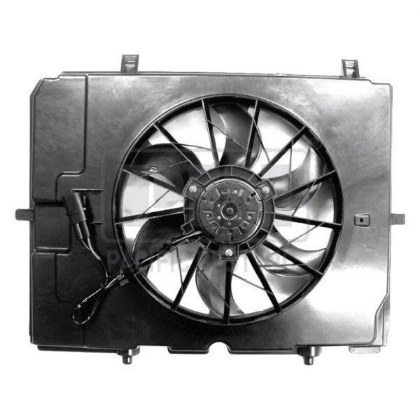 Pacific Best® - Dual Radiator and Condenser Fan Assembly