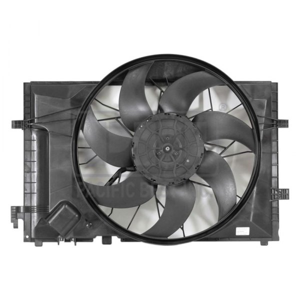 Pacific Best® - Dual Radiator and Condenser Fan Assembly