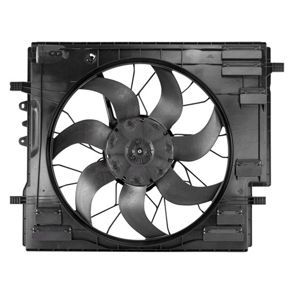 Pacific Best® - Dual Radiator and Condenser Fan Assembly