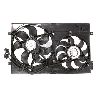 Pacific Best® - Dual Radiator and Condenser Fan Assembly