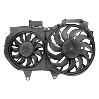 Pacific Best® - Dual Radiator and Condenser Fan Assembly