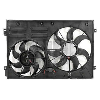 Pacific Best® - Dual Radiator and Condenser Fan Assembly