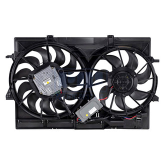 Pacific Best® - Dual Radiator and Condenser Fan Assembly