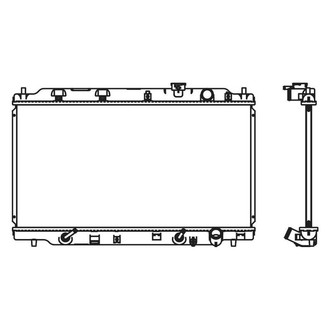 Pacific Best® - Engine Coolant Radiator