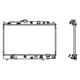 Pacific Best® - Engine Coolant Radiator