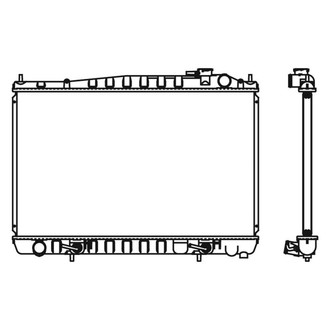 Pacific Best® - Engine Coolant Radiator