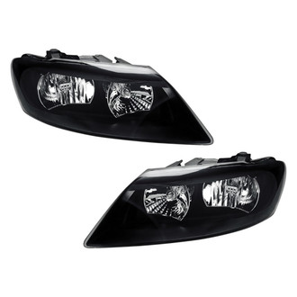 Pacific Best® - Driver and Passenger Side Replacement Headlight Set (Standard Line)