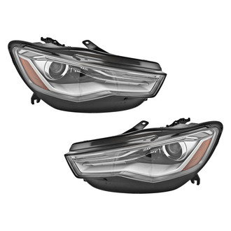 Pacific Best® - Driver and Passenger Side Replacement Headlight Set (Standard Line)