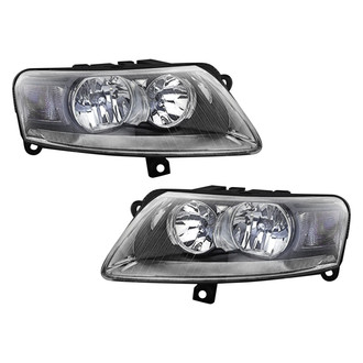 Pacific Best® - Driver and Passenger Side Replacement Headlight Set (Standard Line)