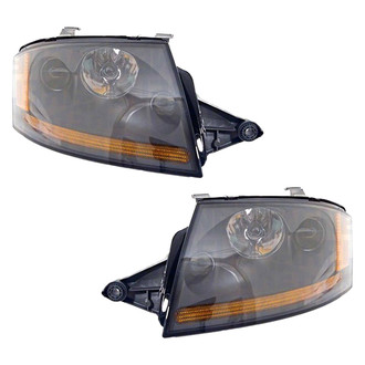 Pacific Best® - Driver and Passenger Side Replacement Headlight Set (Standard Line)