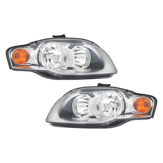 Pacific Best® - Driver and Passenger Side Replacement Headlight Set (Standard Line)