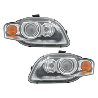 Pacific Best® - Driver and Passenger Side Replacement Headlight Set (Standard Line)