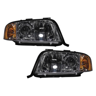 Pacific Best® - Driver and Passenger Side Replacement Headlight Set (Standard Line)