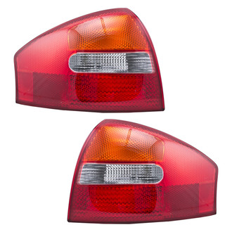 Pacific Best® - Driver and Passenger Side Replacement Tail Lights (Standard Line)