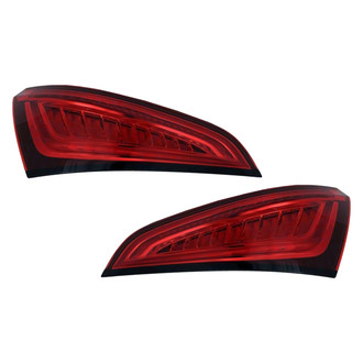 Pacific Best® - Driver and Passenger Side Inner Replacement Tail Lights (Standard Line)