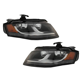 Pacific Best® - Driver and Passenger Side Replacement Headlight Set (CAPA Certified)