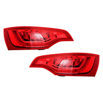 Pacific Best® - Driver and Passenger Side Replacement Tail Lights (CAPA Certified)