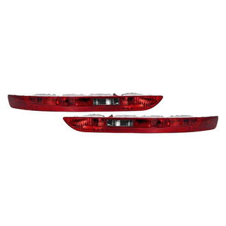 Pacific Best® - Driver and Passenger Side Lower Replacement Tail Lights (CAPA Certified)