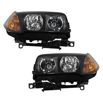 Pacific Best® - Driver and Passenger Side Replacement Headlight Set (Standard Line)