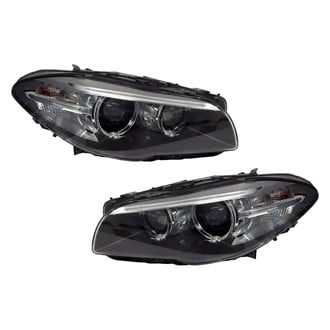 Pacific Best® - Driver and Passenger Side Replacement Headlight Set Lens and Housing (Standard Line)